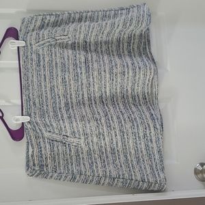 White and Blue Loft Plus Mini skirt, 22
